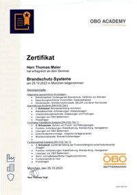 Brandschutz - Systeme